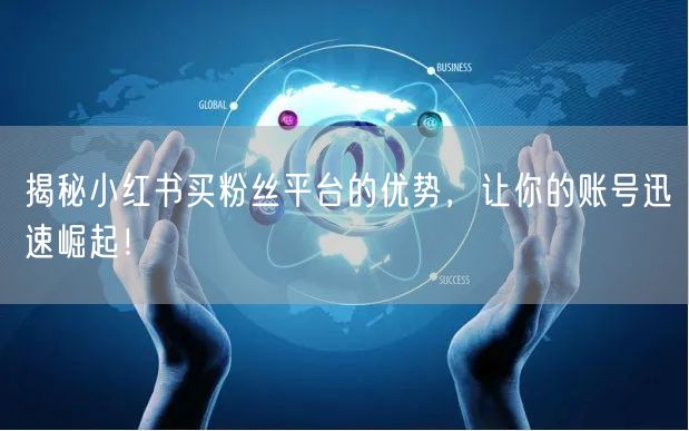 揭秘小红书买粉丝平台的优势，让你的账号迅速崛起！