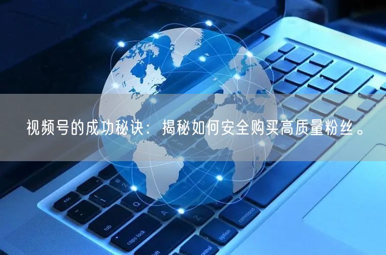 视频号的成功秘诀：揭秘如何安全购买高质量粉丝。