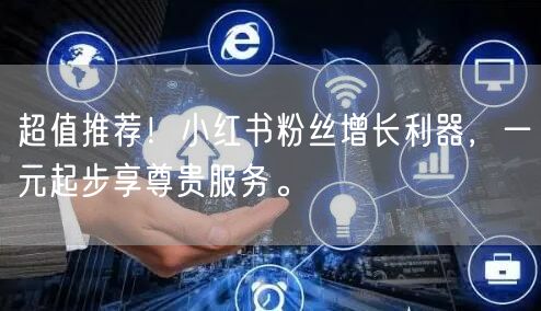 超值推荐！小红书粉丝增长利器，一元起步享尊贵服务。