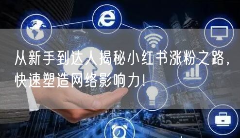 从新手到达人揭秘小红书涨粉之路，快速塑造网络影响力！