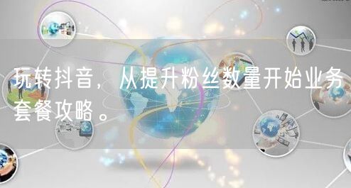 玩转抖音,从提升粉丝数量开始业务套餐攻略。